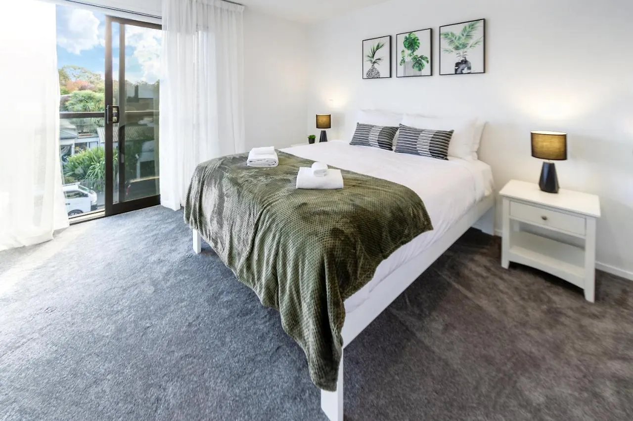 公寓 基督城A Road Away From Hagley Park 2 Bed 2 Bath公寓