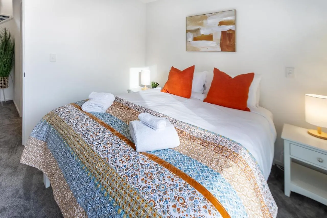 基督城A Road Away From Hagley Park 2 Bed 2 Bath公寓 基督城